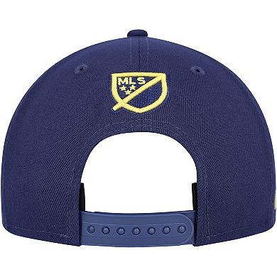 Men's New Era Navy Nashville SC Kick Off 9FIFTY Snapback Hat