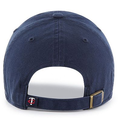 Men's '47 Navy Minnesota Twins Clean Up Adjustable Hat