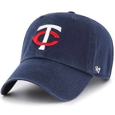 Men's '47 Navy Minnesota Twins Clean Up Adjustable Hat