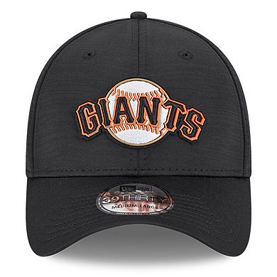 Men's New Era  Black San Francisco Giants 2023 Clubhouse 39THIRTY Flex Hat