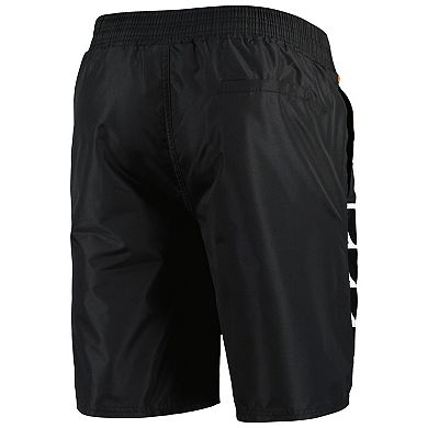 Men's Starter Black Philadelphia Flyers Sea Wind Swim Trunks