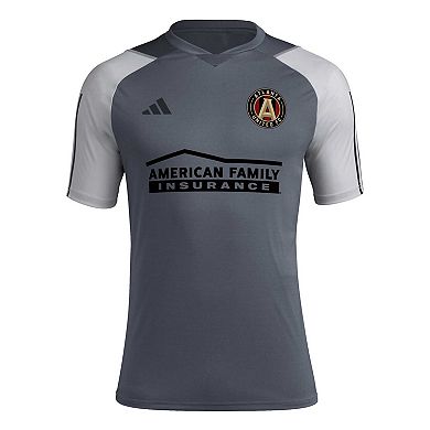 Men's adidas Gray Atlanta United FC 2023 On-Field Training Jersey