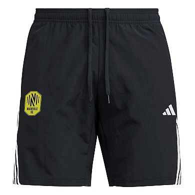 Men's adidas Black Nashville SC Downtime Shorts