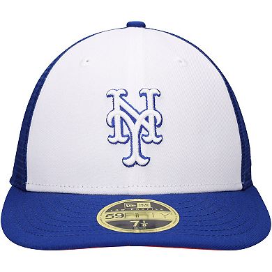 Men's New Era  Royal/White New York Mets 2023 On-Field Batting Practice Low Profile 59FIFTY Fitted Hat