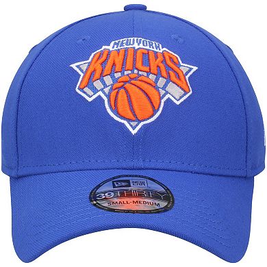 Men's New Era Blue New York Knicks Team Classic 39THIRTY Flex Hat