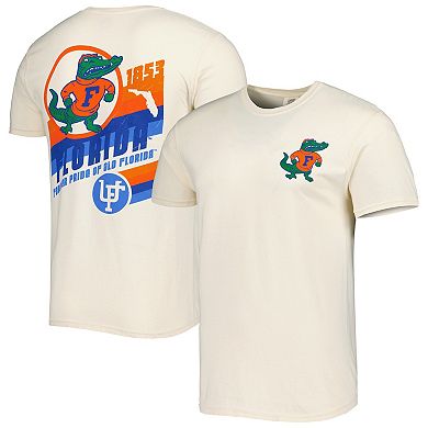 Men's Cream Florida Gators Vault Vintage Comfort Color T-Shirt