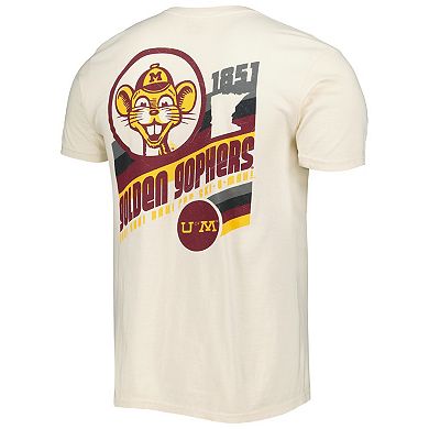 Men's Cream Minnesota Golden Gophers Vault Vintage Comfort Color T-Shirt