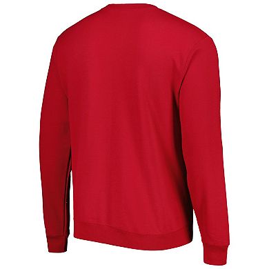 Men's Champion Crimson Washington State Cougars High Motor Pullover Sweatshirt