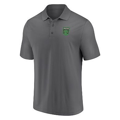 Men's Fanatics Branded Green/Gray Austin FC Iconic Polo Combo Set