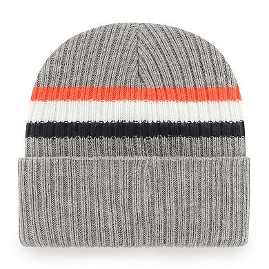 Men's '47  Gray Denver Broncos Highline Cuffed Knit Hat