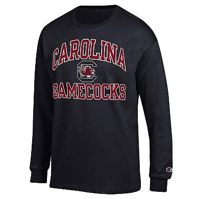 Men's Champion Black South Carolina Gamecocks High Motor Long Sleeve T-Shirt
