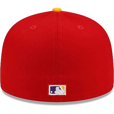 Men's New Era x Just Don Red Los Angeles Angels 1989 MLB All-Star Game 59FIFTY Fitted Hat