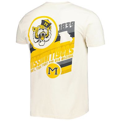 Men's Cream Missouri Tigers Vault Vintage Comfort Color T-Shirt