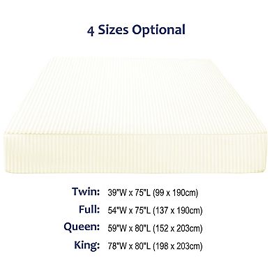 100GSM Microfiber Striped Bed Fitted Sheet 16 Inch Deep Pocket Bed Mattress Cover King 78"W x 80"L