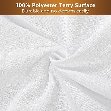 Fitted Mattress Pad Cover Waterproof Comfortable Cal King 72" x 84"