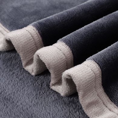 Flannel Fleece Blanket Soft Warm Wide Hemmed 23"x30"
