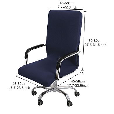 Jacquard Office Chair Cover Swivel Chair Computer Armchair Protector