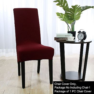 Stretch Spandex Dining Chair Covers Protector Washable Seat Slipcover