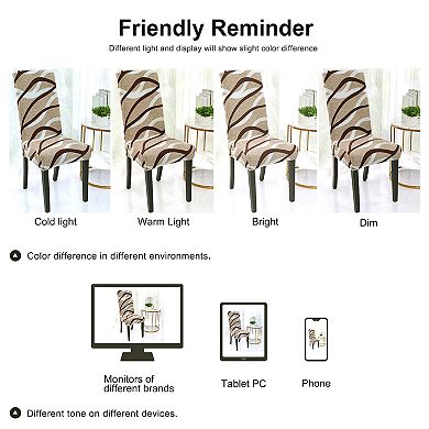 Stretchy Removable Washable Chair Slipcover for Party Restaurant