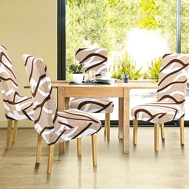 Stretchy Removable Washable Chair Slipcover for Party Restaurant