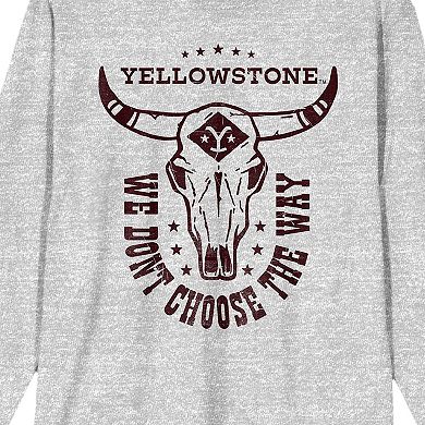 Men's Yellowstone We Don't Choose Long Sleeve Tee