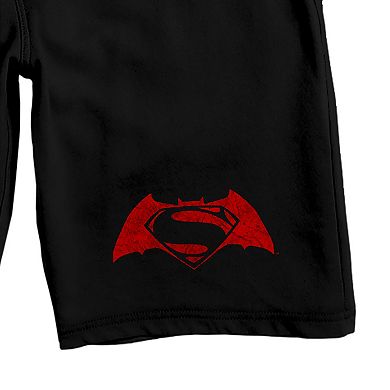 Men's DC Comics Batman Vs. Superman 9" Sleep Shorts