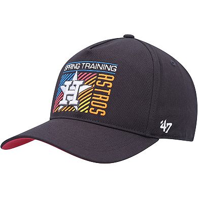Men's '47  Charcoal Houston Astros 2023 Spring Training Reflex Hitch Snapback Hat