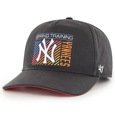 Men's '47  Charcoal New York Yankees 2023 Spring Training Reflex Hitch Snapback Hat