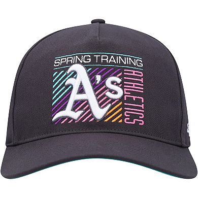 Men's '47  Charcoal Oakland Athletics 2023 Spring Training Reflex Hitch Snapback Hat