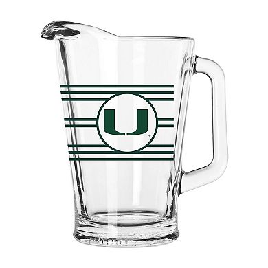 Miami Hurricanes 60oz. Multi-Stripe Pitcher