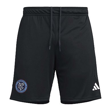Men's adidas Black New York City FC 2023 On-Field AEROREADY Training Shorts