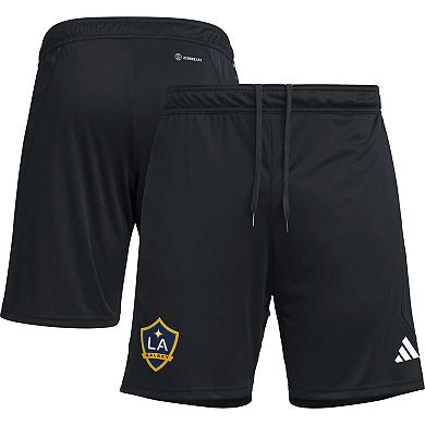 Men's adidas Black LA Galaxy 2023 On-Field AEROREADY Training Shorts