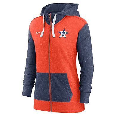 Women's Nike Orange Houston Astros Full-Zip Hoodie