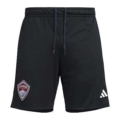 Men's adidas Black Colorado Rapids 2023 On-Field AEROREADY Training Shorts