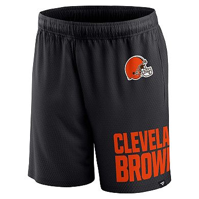 Men's Fanatics Branded Black Cleveland Browns Clincher Shorts