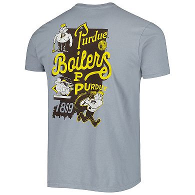 Men's Graphite Purdue Boilermakers Vault State Comfort T-Shirt