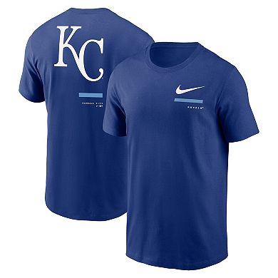 Men's Nike Royal Kansas City Royals Over the Shoulder T-Shirt