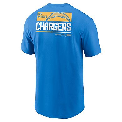 Men's Nike Powder Blue Los Angeles Chargers Team Incline T-Shirt