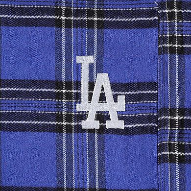 Women's Concepts Sport Royal/Gray Los Angeles Dodgers Plus Size Badge Sleep Set