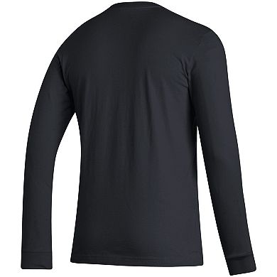 Men's adidas Black Manchester United AEROREADY Dassler Long Sleeve T-Shirt
