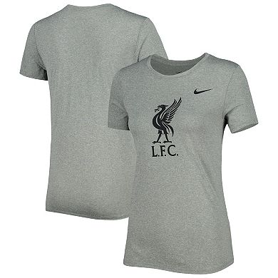 Women's Nike Heather Gray Liverpool Legend Performance T-Shirt