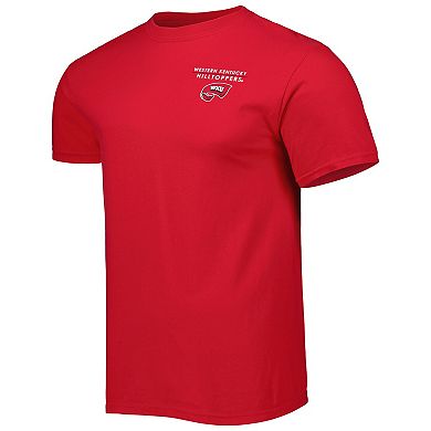 Men's Red Western Kentucky Hilltoppers Landscape Shield T-Shirt