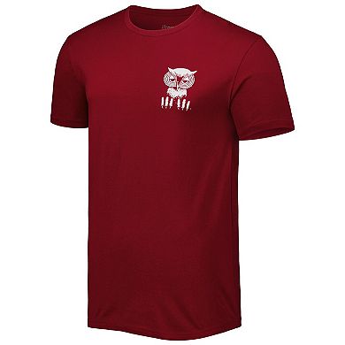 Men's Cherry Temple Owls Mascot Scenery Premium T-Shirt