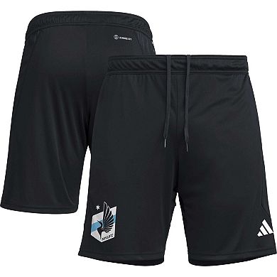 Men's adidas Black Minnesota United FC 2023 On-Field AEROREADY Training Shorts