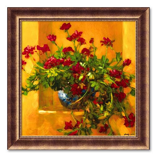 Ivy Geraniums Framed Wall Art