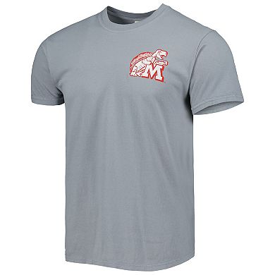 Men's Graphite Maryland Terrapins Vault State Comfort T-Shirt