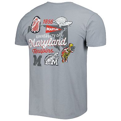 Men's Graphite Maryland Terrapins Vault State Comfort T-Shirt