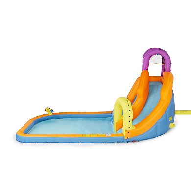 Magic Time International Mega Tornado Twist Inflatable Kids Water Park w/ Slide