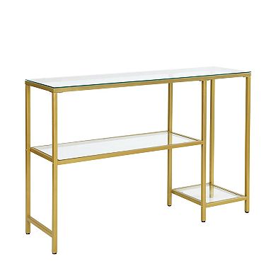 Carolina Chair & Table Rayna Console Table with Shelves