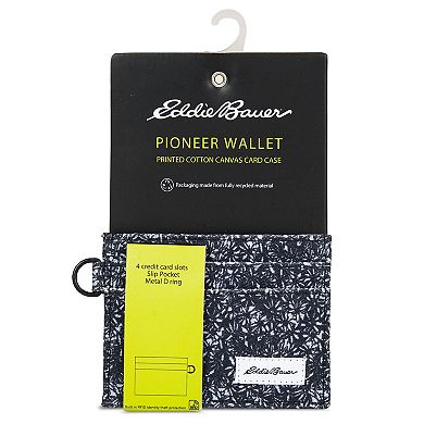 Men's Eddie Bauer Pioneer Printed Cotton Card Case